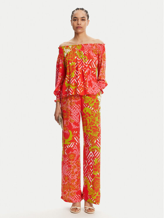 Gaudi Gaudi Bluzka 511BD45023 Kolorowy Regular Fit