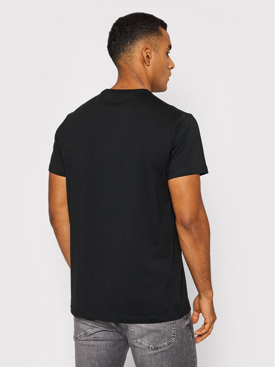 Pepe Jeans Pepe Jeans Тишърт Original Basic 3 N PM508212 Черен Slim Fit