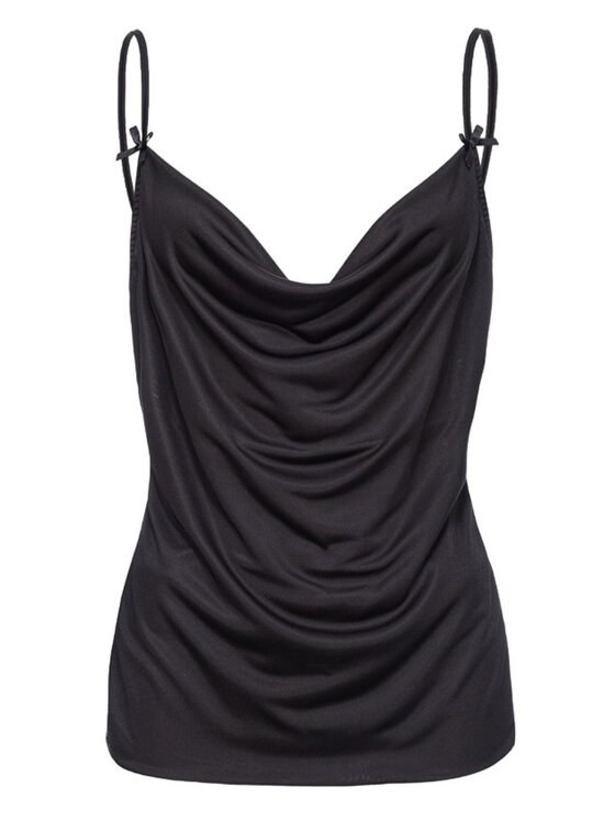 PINKO Pinko Top 103197-A1PD Czarny Regular Fit