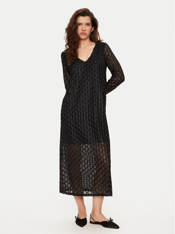 Vila Vila Coctailkleid Zalma 14102492 Schwarz Regular Fit