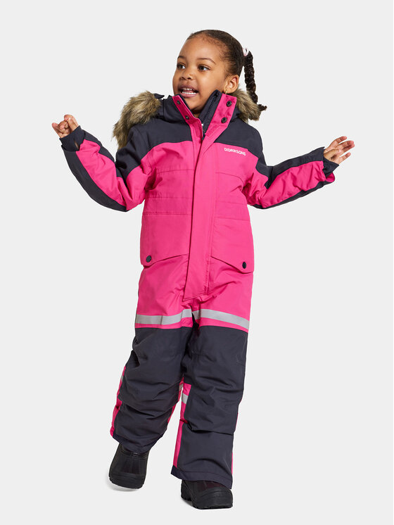 Didriksons Didriksons Tuta da neve Bjärven Kds Cover 2 504966 Rosa Regular Fit