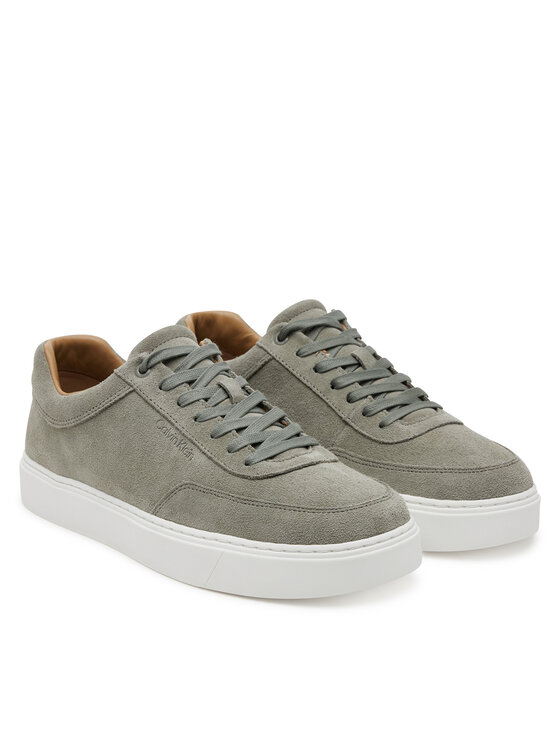 Calvin Klein Calvin Klein Sneakersy Clean Cup Low Laceup Oxf Su HM0HM01880 Zielony