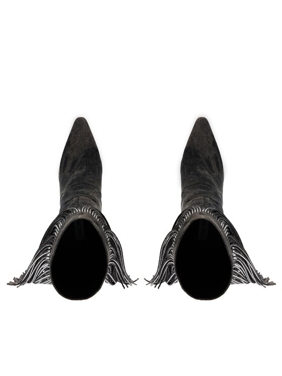Steve Madden Steve Madden Каубойски обувки Delray Bootie SM11002946-04004-024 Черен