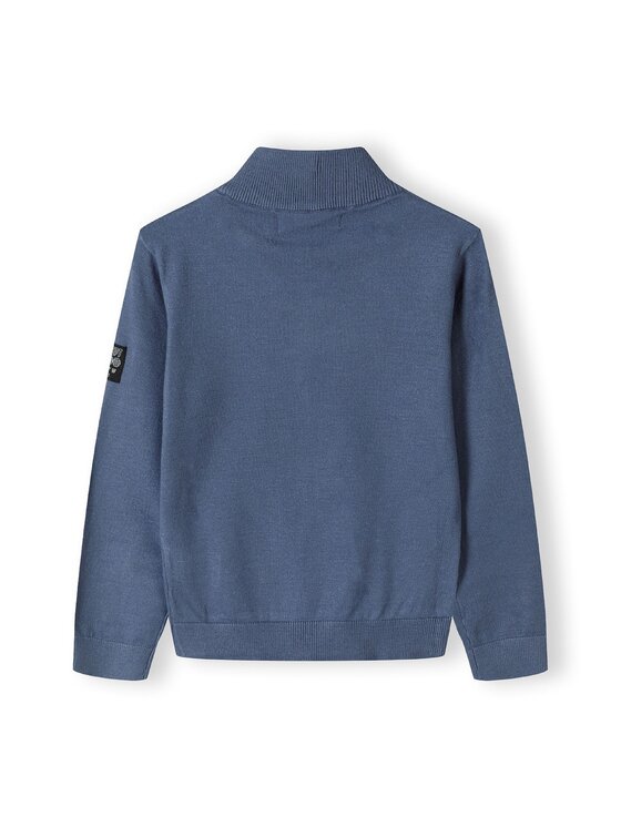 minoti minoti Sweter 27KNIT63 Niebieski Regular Fit