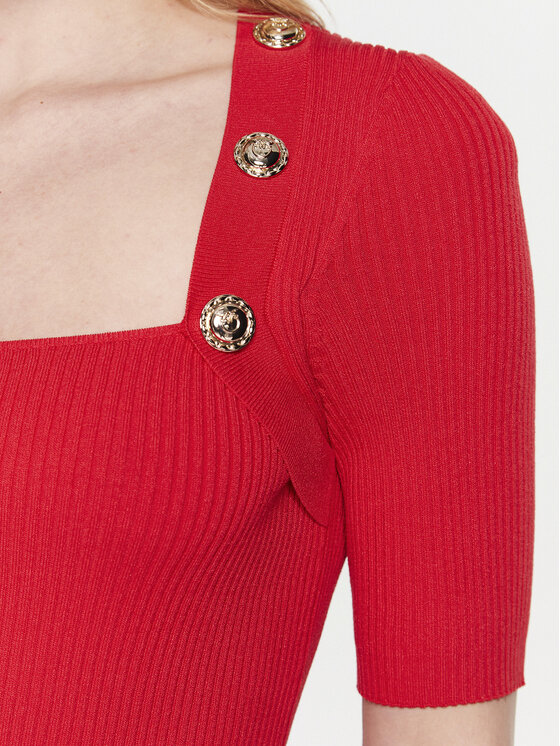 PINKO Pinko Pullover Attinio 100419 A0LD Rot Slim Fit