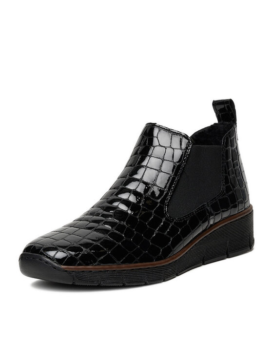 Rieker Rieker Klassische Stiefeletten 53794-01 Schwarz