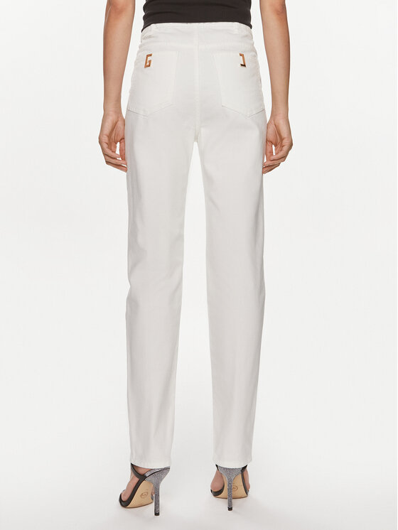 Gaudi Gaudi Stoffhose 411BD25028 Écru Regular Fit