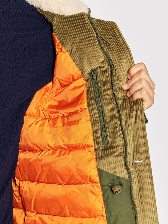 Wrangler Wrangler Parka Parka W4D0WXXIX 112141353 Zielony Regular Fit
