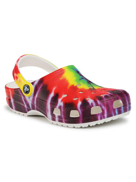 Crocs Crocs Natikači Classic Tie Dye Graphic Clog 205453 Pisana