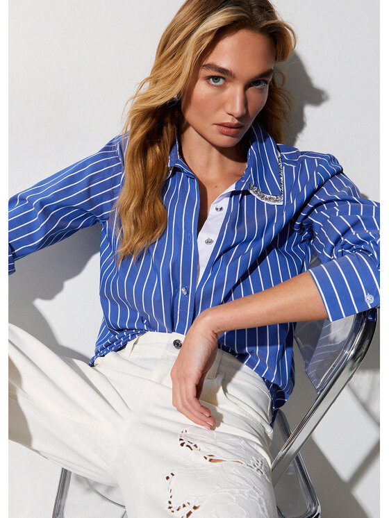 Liu Jo Liu Jo Camicia WA6183T407AT9601 Viola Regular Fit