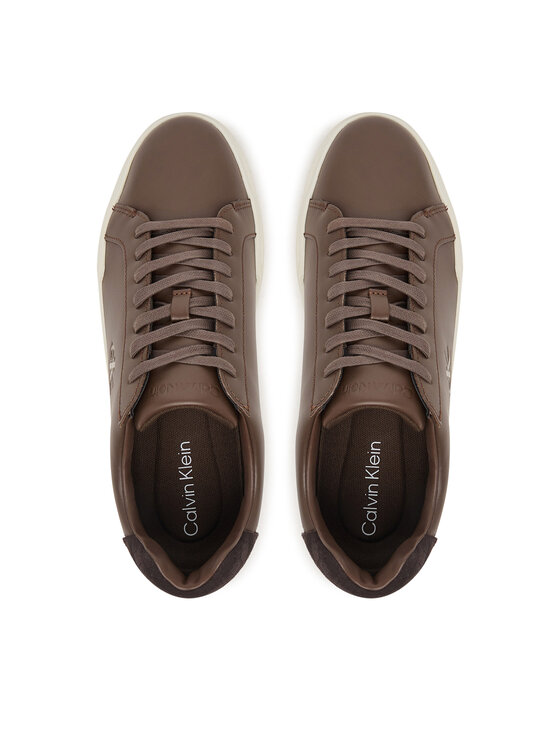 Calvin Klein Calvin Klein Tossud Chunky Cupsole Laceup Croc Bt HM0HM02298 Tumepruun