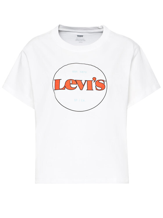 Levi's® Levi's® T-Shirt Varsity Graphic Tee 69973-0153 Weiß Relaxed Fit
