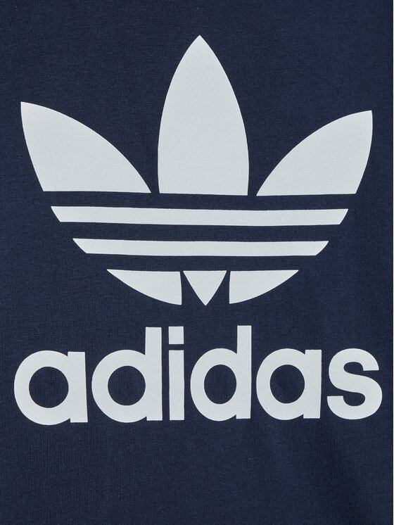 adidas adidas T-shirt Trefoil HK0260 Tamnoplava Regular Fit