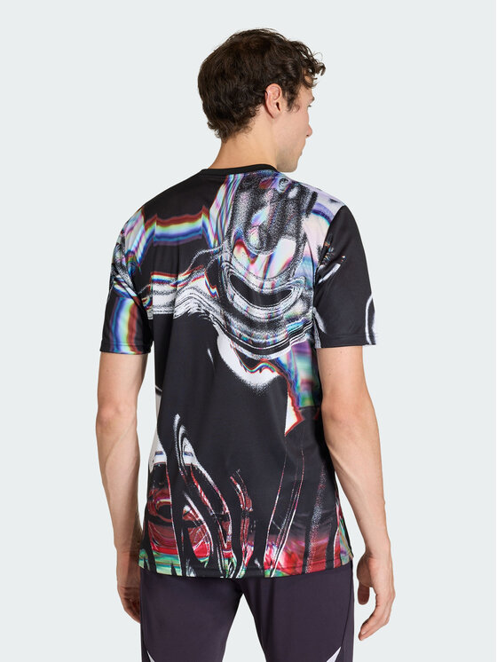 adidas adidas Koszulka techniczna Manchester United Czarny Slim Fit