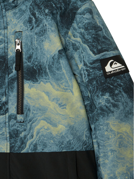 Quiksilver Quiksilver Snovborda jaka Mission EQBTJ03196 Zils Regular Fit
