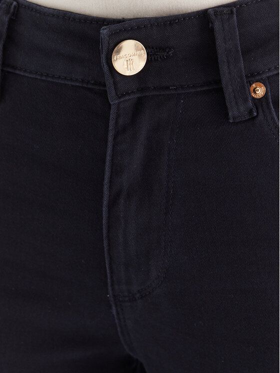 Fracomina Fracomina Jeans hlače FP25WV8000W72001 Mornarsko modra Slim Fit