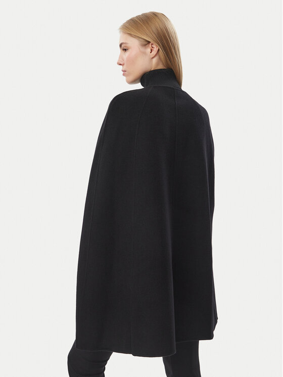MICHAEL Michael Kors MICHAEL Michael Kors Poncho MF620MWGBX Negru Relaxed Fit
