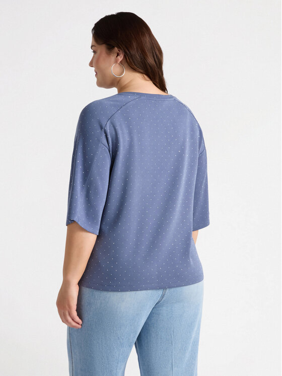 Fiorella Rubino Fiorella Rubino Felpa G195L008500N024 Blu Regular Fit