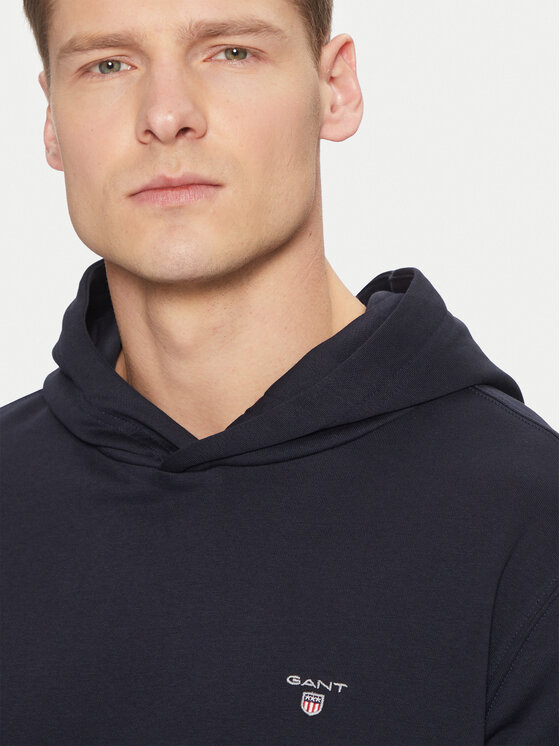 Gant Gant Pulóver Original Shield 2014016 Sötétkék Regular Fit