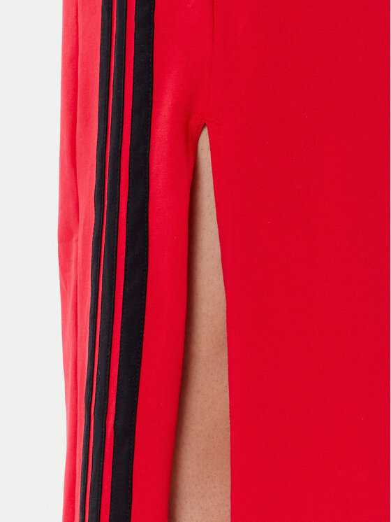 adidas adidas Každodenní šaty Essentials 3-Stripes JE1206 Červená Regular Fit