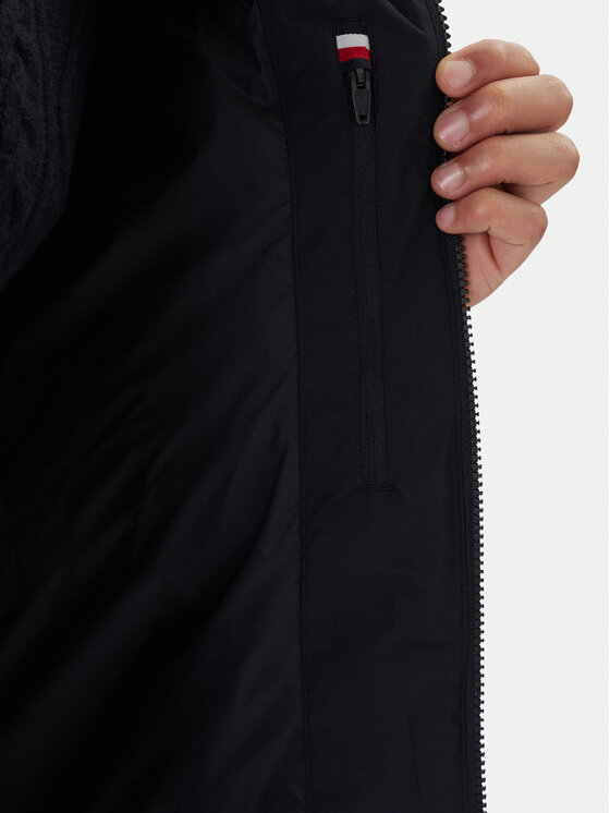 Tommy Hilfiger Tommy Hilfiger Pehelykabát MW0MW40628 Sötétkék Regular Fit
