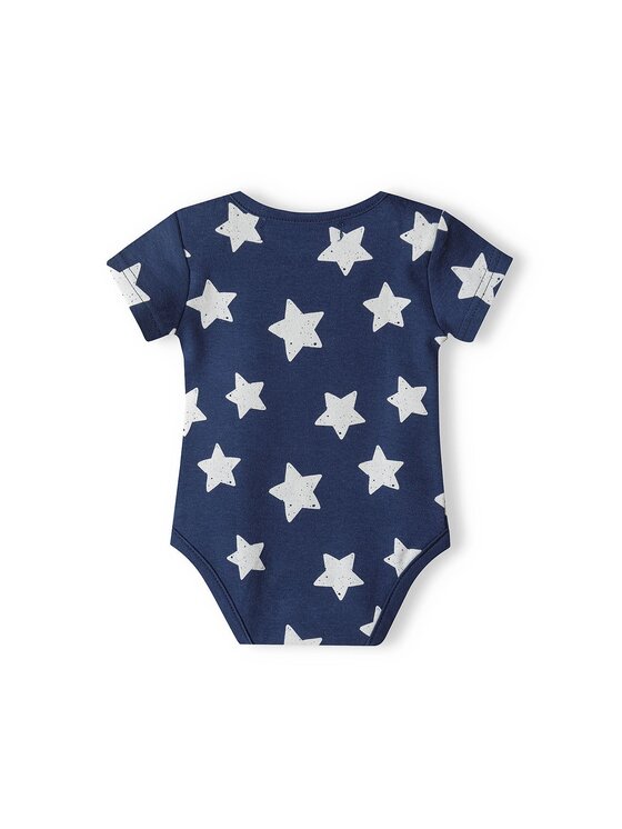 MINOTI MINOTI Body dziecięce 13mbaby 3 Granatowy Regular Fit