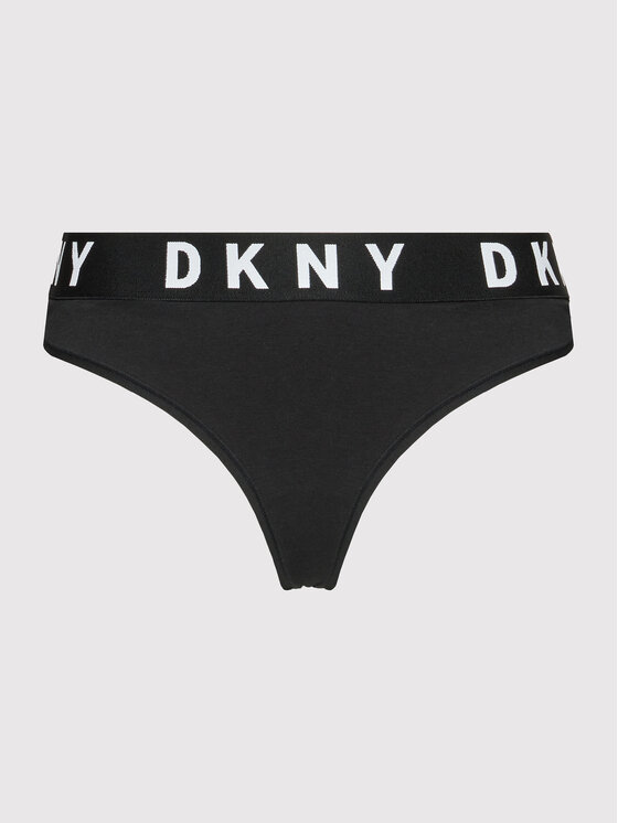 DKNY DKNY Kalhotky string DK4529 Černá