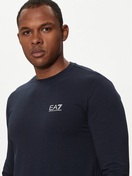 EA7 Emporio Armani EA7 Emporio Armani Longsleeve 8NPT28 PJVQZ 0562 Granatowy Regular Fit
