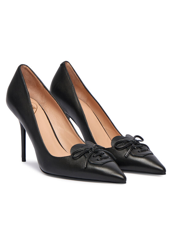 LOVE MOSCHINO LOVE MOSCHINO Čevlji z visoko peto JA10449G0NIA0000 Črna