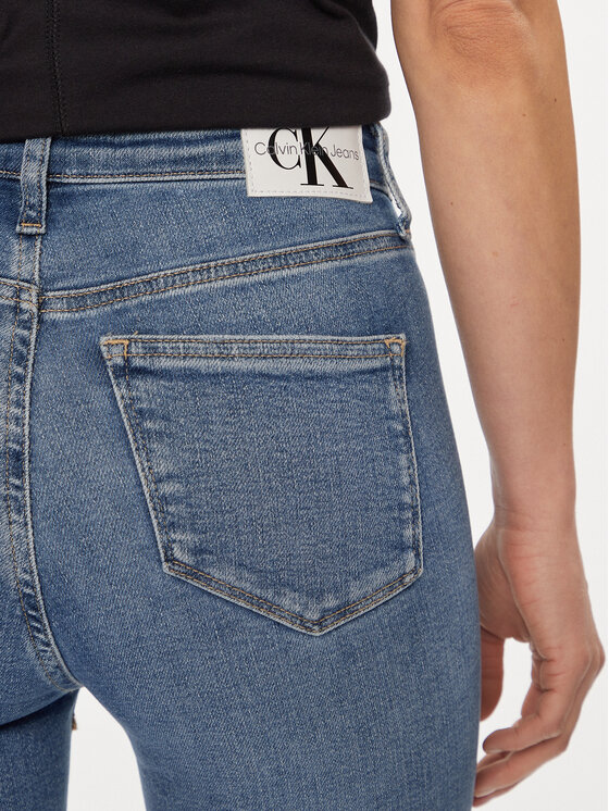 Calvin Klein Jeans Calvin Klein Jeans Blugi J20J222775 Albastru Super Skinny Fit