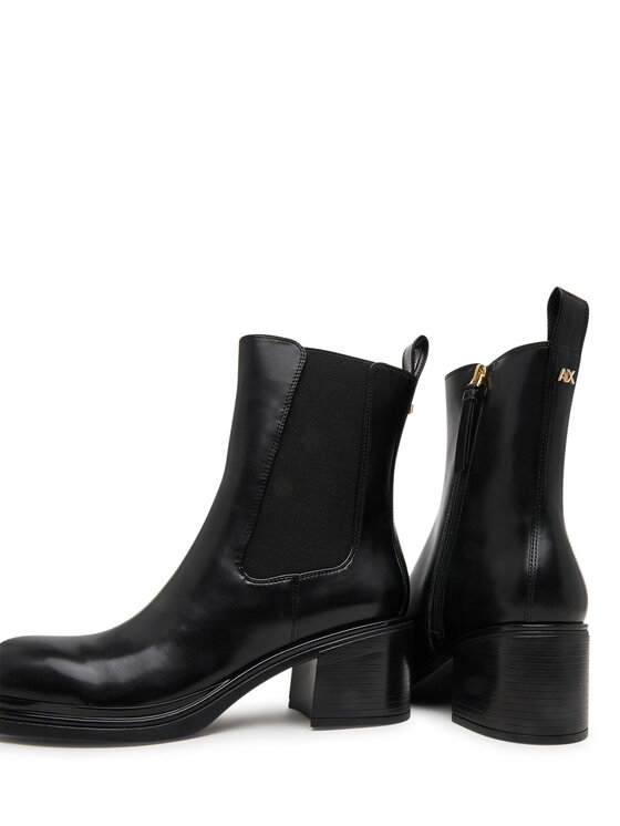 Armani Exchange Armani Exchange Škornji XW001643 AF17474 UC001 Črna