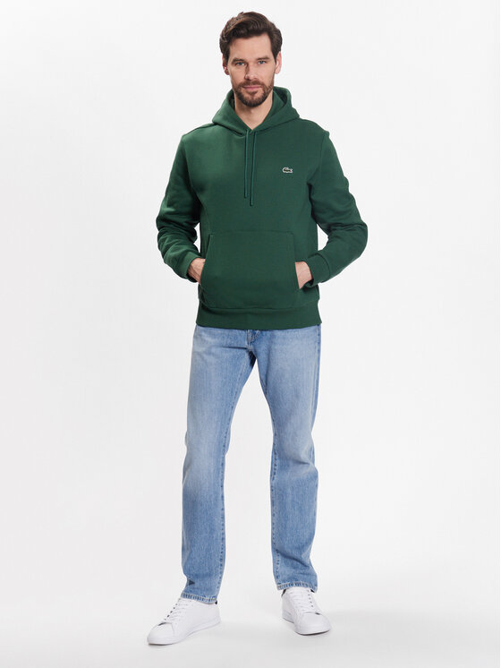 Lacoste Lacoste Pulóver SH9623 Zöld Regular Fit