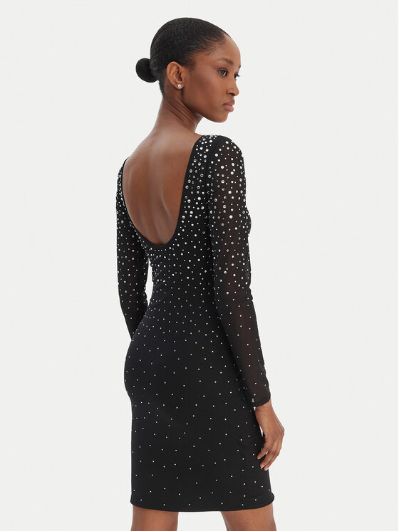 Marciano Guess Marciano Guess Coctailkleid 6RGK02 6218A Schwarz Slim Fit