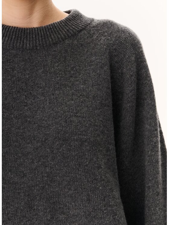 LEBRAND LEBRAND Sweter Beth Szary Regular Fit