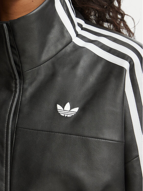 adidas adidas Kurtka przejściowa Adilenium Season 6 Pleather LH1945 Czarny Regular Fit