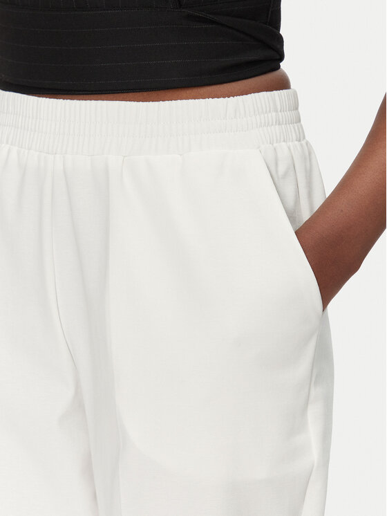 ACCESS FASHION ACCESS FASHION Hlače iz tkanine 53-5119-886 Bela Regular Fit