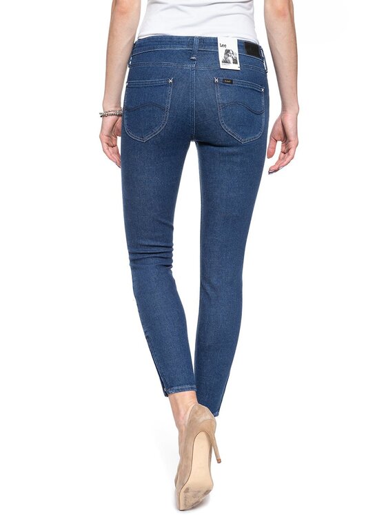 Lee Lee Jeansy SCARLETT Niebieski Skinny Fit