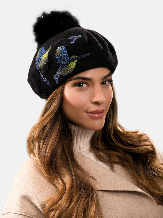 L’AF L’AF Beret Kenasa Czarny