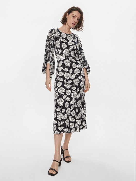 Weekend Max Mara Weekend Max Mara Hétköznapi ruha Yellow 2415621071 Sötétkék Regular Fit