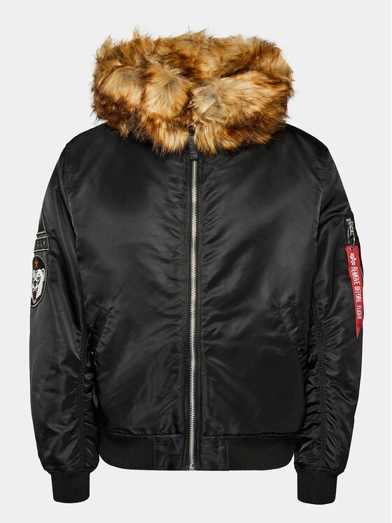 Alpha Industries Ziemas jaka Arctic 128110 Melns Regular Fit