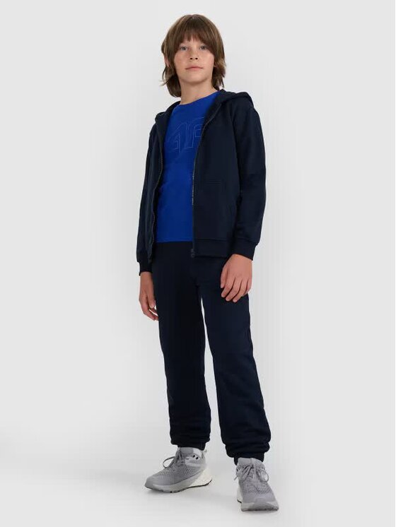 4F 4F Felpa 4FJWMM00TSWSM1859-31S Blu Oversize