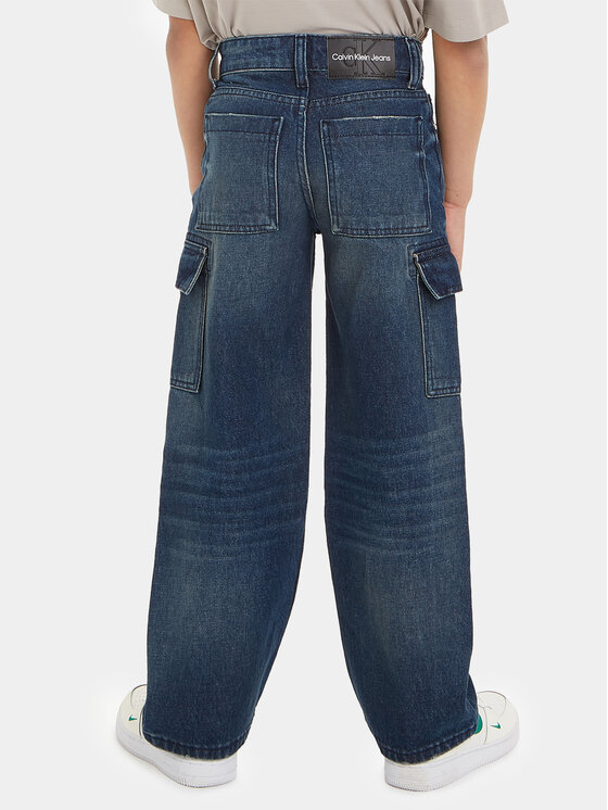 Calvin Klein Jeans Calvin Klein Jeans Jeans Skater Utility IB0IB01779 Blu scuro Relaxed Fit