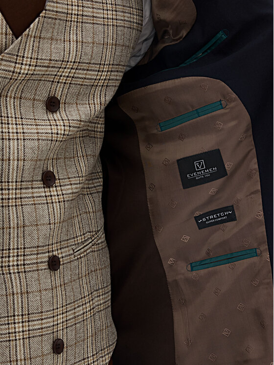 Evenemen Evenemen Garnitur Nazario Granatowy Slim Fit