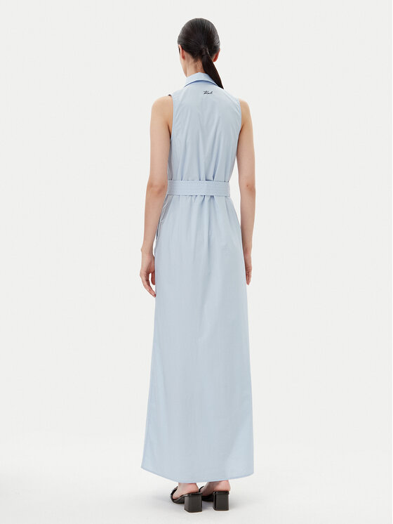 KARL LAGERFELD KARL LAGERFELD Sommerkleid A2W13004 Himmelblau Regular Fit