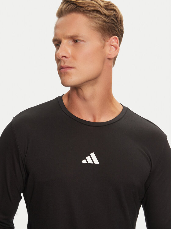 adidas adidas Koszulka techniczna Workout IK9694 Czarny Slim Fit