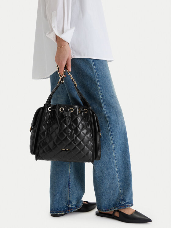 Badura Badura Handtasche EO-HAIDI-RX8968 Schwarz