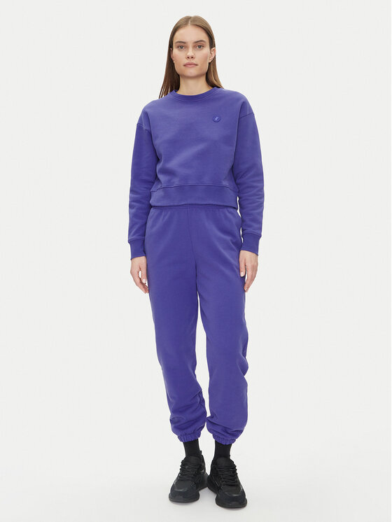 Save The Duck Save The Duck Spodnji del trenirke DF1192W CLEE20 Vijolična Regular Fit