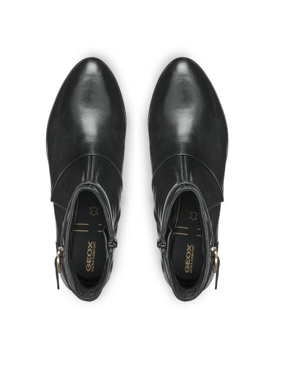 Geox Geox Škornji D Walk Pleasure 60 D46TEA 00043 C9999 Črna