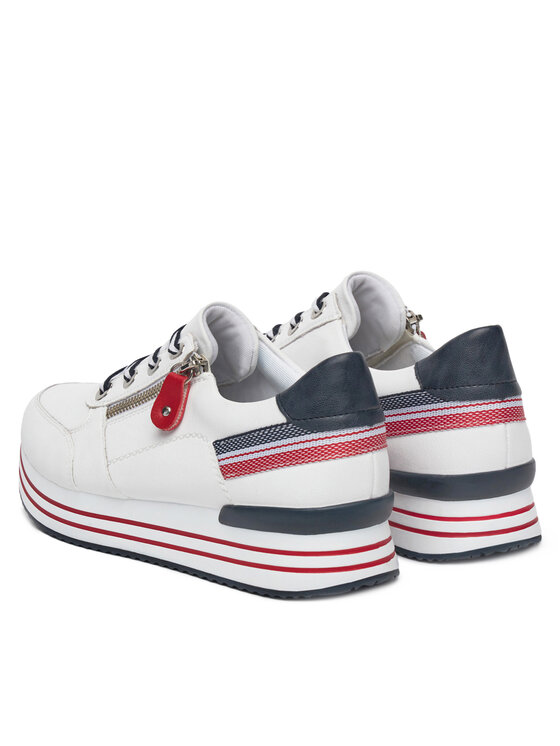 Remonte Remonte Sneakersy D1312-82 Bílá