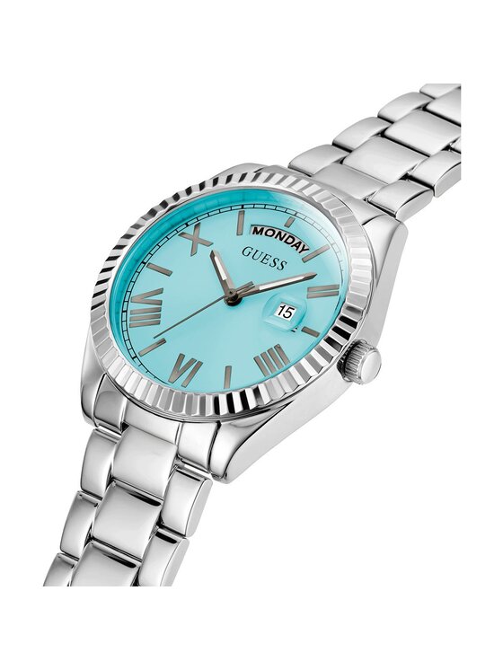 Guess Guess Hodinky GW0308L4 Stříbrná
